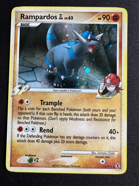 Rampardos GL 11/111 Holo Rising Rivals Pokemon Card